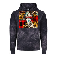 Cloud Black bullskull Sunflower Vintage Hoodie - JahusDesignShop
