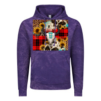 Cloud Purple bullskull Sunflower Vintage Hoodie - JahusDesignShop