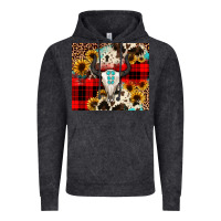 Vintage Black bullskull Sunflower Vintage Hoodie - JahusDesignShop