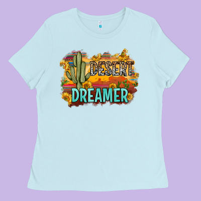 Desert Dreamer Ladies Tee Designed By Zillion Design Studio