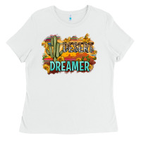 White desert dreamer Ladies Tee - Zillion Design Studio