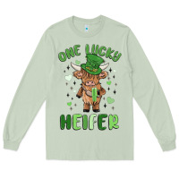 Matcha one lucky heifer Long Sleeve Tee - MaliasSmallBusiness