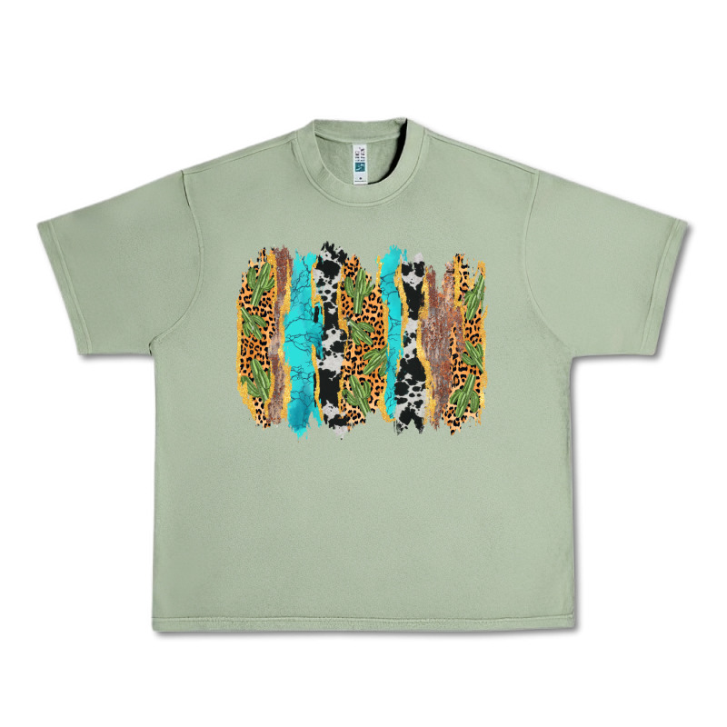 Western Brushstrokes Urban Heavy Tee by AdoDesignShop | Teevron