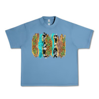 Pebble Blue western brushstrokes Urban Heavy Tee - AdoDesignShop