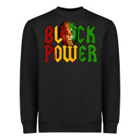 Black Juneteenth Lion King Black Power Heavyweight Sweatshirt - LillyAllenDesigns