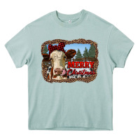Arona merry christmas heifer cow with farm Heavy Core Tee - RanaPortraitStore