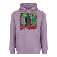 Lavender Just A Girl Who Loves Christmas Heavyweight Hoodie - Bettercallsaul