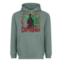 Sage Just A Girl Who Loves Christmas Heavyweight Hoodie - Bettercallsaul