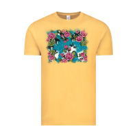 Vintage Mustard v.drose glitter cowhide Vintage Tee - AdoDesignShop
