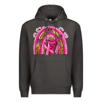 Smoke breast cancer rainbow Premium Hoodie - NancyCooperArtShop