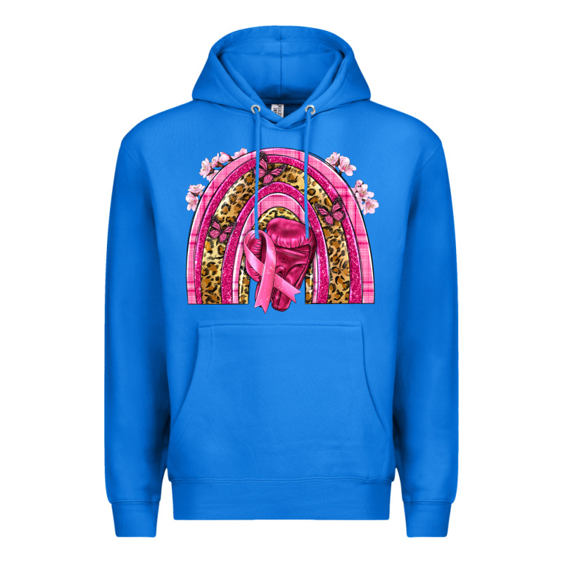Breast Cancer Rainbow Premium Hoodie by NancyCooperArtShop | Teevron