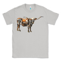 Moon Dust Texas Longhorn Cow Classic Tee - LillyAllenDesigns