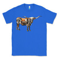 True Royal Texas Longhorn Cow Classic Tee - LillyAllenDesigns