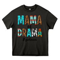 Asphalt mama of drama girl mom Heavy Core Tee - texasbilliewilder