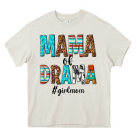 Mama Of Drama Girl Mom Heavy Core Tee | Teevron