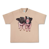 Burro cute baby pigs Urban Heavy Tee - Artiststas