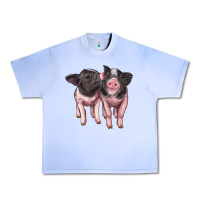 Grape Ice cute baby pigs Urban Heavy Tee - Artiststas