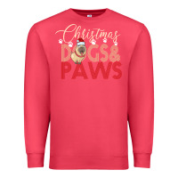 Cardinal Christmas Dogs Paws Premium Sweatshirt - Bettercallsaul