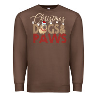 Chestnut Christmas Dogs Paws Premium Sweatshirt - Bettercallsaul
