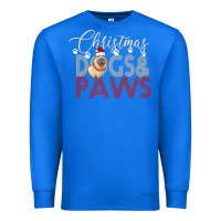 True Royal Christmas Dogs Paws Premium Sweatshirt - Bettercallsaul