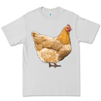 Dove Grey chicken Premium Tee - RanaPortraitStore