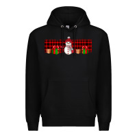 Black Christmas snowman Premium Hoodie - JahusDesignShop