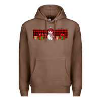 Chestnut Christmas snowman Premium Hoodie - JahusDesignShop