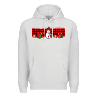 Dove Grey Christmas snowman Premium Hoodie - JahusDesignShop
