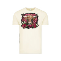 Vintage Arctic v.d. cow and roses Vintage Tee - AdoDesignShop