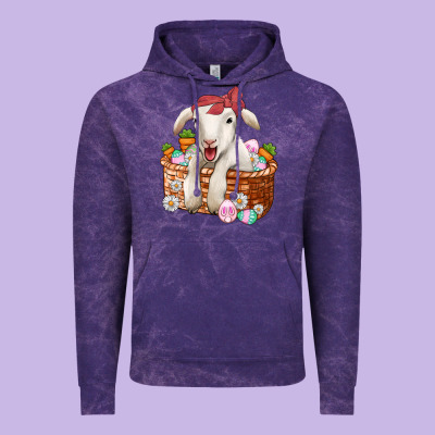Easter Lamb Vintage Hoodie Designed By Jasminsmagicworld
