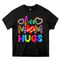 Black free mom hugs Heavy Core Tee - Zillion Design Studio