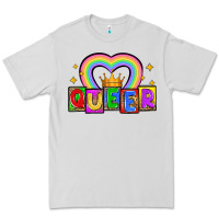 Dove Grey queer Premium Tee - Zillion Design Studio