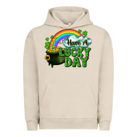 Pigment French Oak Have a lucky day Urban Hoodie - CowGirlArtShop
