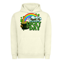 Pigment Pistachio Have a lucky day Urban Hoodie - CowGirlArtShop