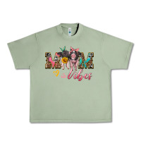 Oil Green mom vibes baby pigs Urban Heavy Tee - Artiststas
