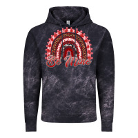 Cloud Black be mine valentines day rainbow Vintage Hoodie - RanaPortraitStore
