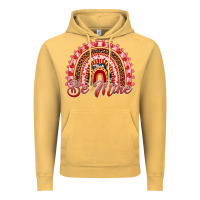 Vintage Mustard be mine valentines day rainbow Vintage Hoodie - RanaPortraitStore