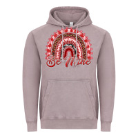 Vintage Zinc be mine valentines day rainbow Vintage Hoodie - RanaPortraitStore