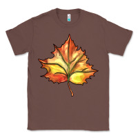 Chestnut withered leaf Classic Tee - BarkalooDesign