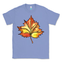 Colony Blue withered leaf Classic Tee - BarkalooDesign