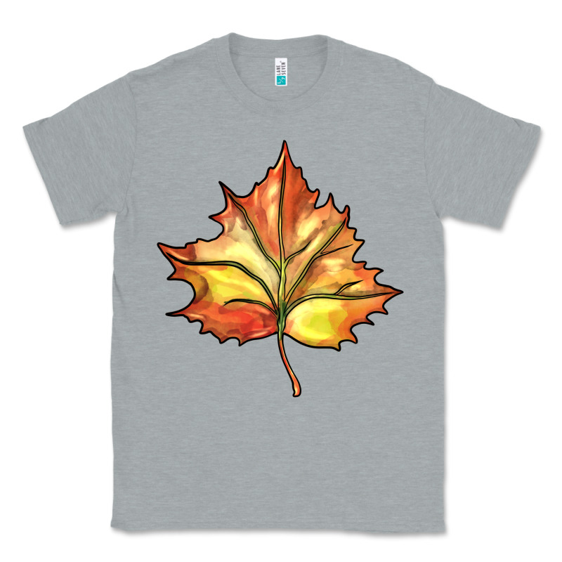 Withered Leaf Classic Tee by BarkalooDesign | Teevron