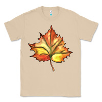 Mushroom withered leaf Classic Tee - BarkalooDesign