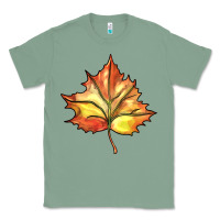 Sage withered leaf Classic Tee - BarkalooDesign