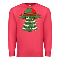 Cardinal Ufo Christmas Pine Tree Premium Sweatshirt - Bettercallsaul