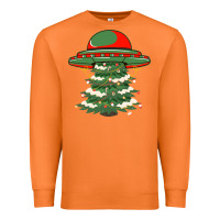 Carrot Ufo Christmas Pine Tree Premium Sweatshirt - Bettercallsaul