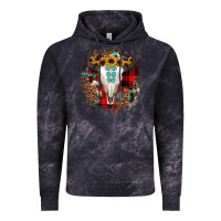 Cloud Black bullskull christmas Vintage Hoodie - JahusDesignShop