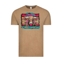 Vintage Coffee be my valentine with cow Vintage Tee - AdoDesignShop