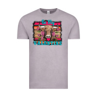 Vintage Zinc be my valentine with cow Vintage Tee - AdoDesignShop