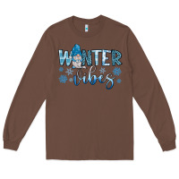 Chestnut winter vibes gnome Long Sleeve Tee - JahusDesignShop