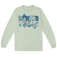 Matcha winter vibes gnome Long Sleeve Tee - JahusDesignShop